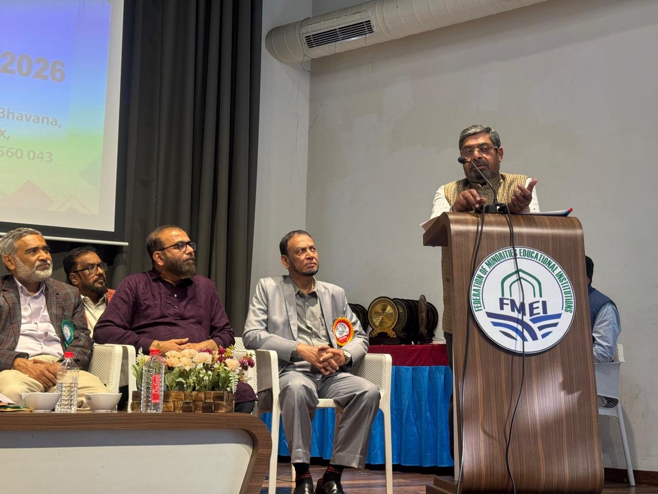 School Leaders Award Ceremony 2026 – award presentation on stage